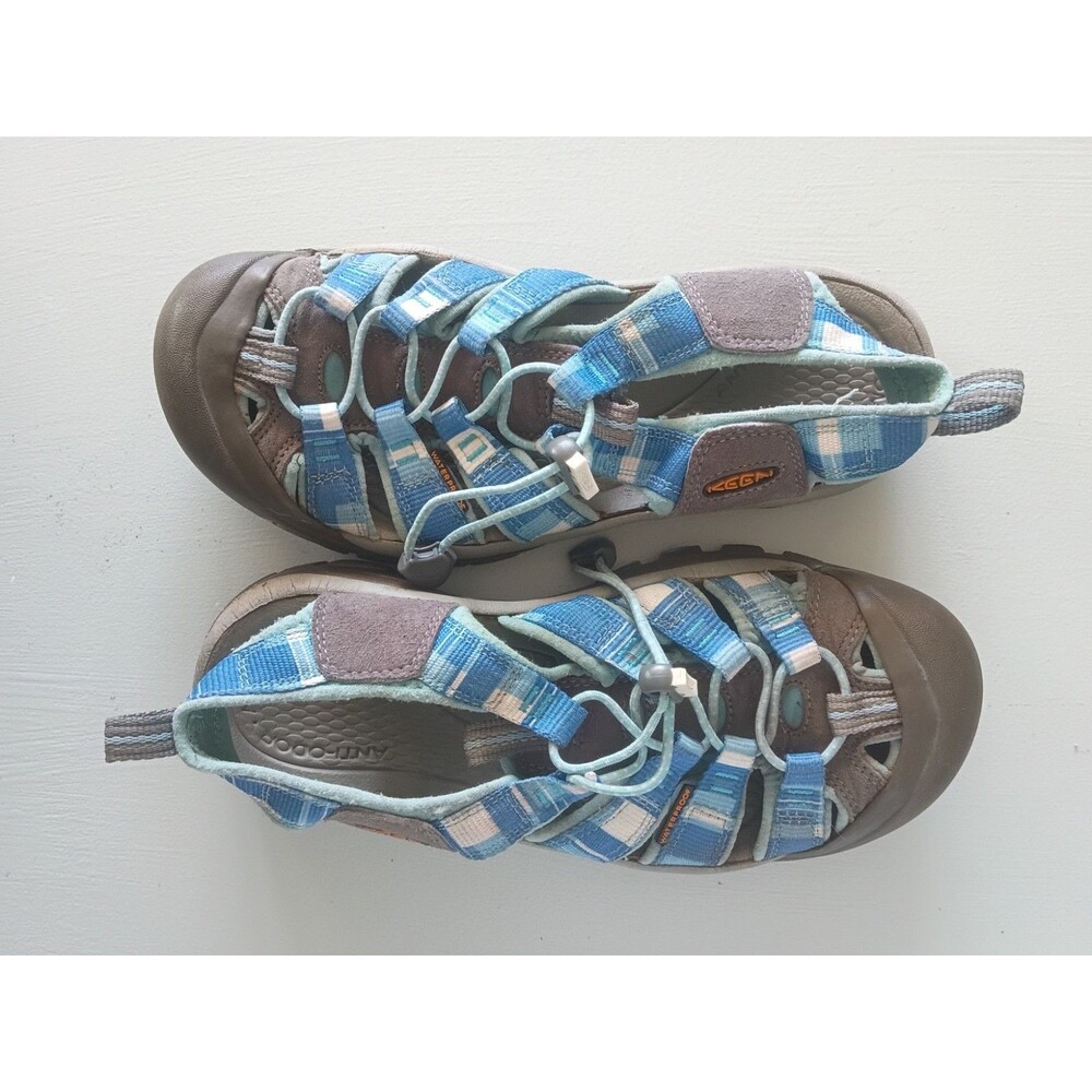 Keen Newport H2 Waterproof Trail Sport Sandals Blue Gray Women's Size 7.5 US
